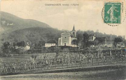 CPA FRANCE 73 "Champagneux, l'église"