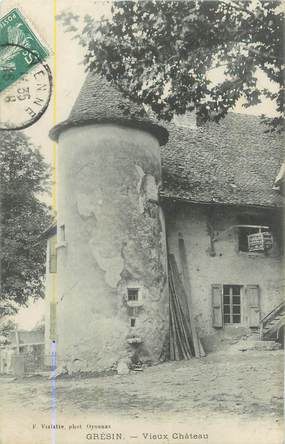 CPA FRANCE 73 "Grésin, vieux château"