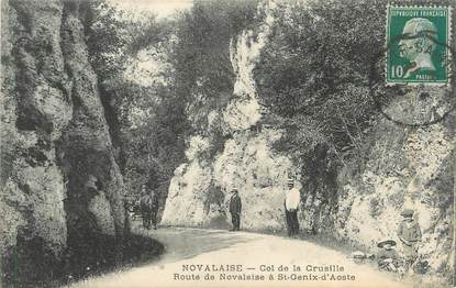 CPA FRANCE 73 "Novalaise, col de la Crusille, route de Novalaise"