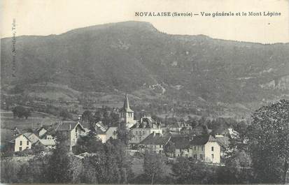CPA FRANCE 73 "Novalaise, Vue générale et le mont Lépine"
