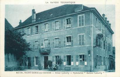 CPA FRANCE 73 "Saint Genix sur Guiers, hôtel Labully"