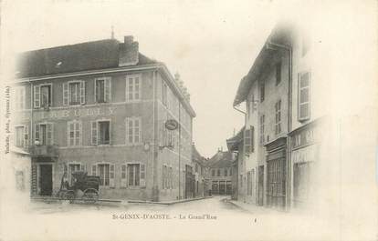 CPA FRANCE 73 "Saint Genix d'Aoste, la grand'rue"