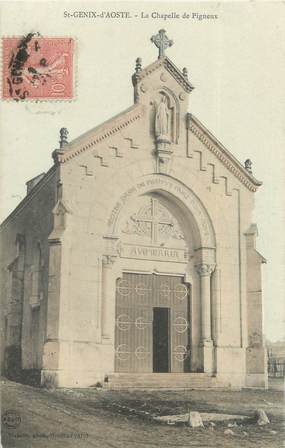 CPA FRANCE 73 "Saint Genix d'Aoste, la chapelle de Pigneux"