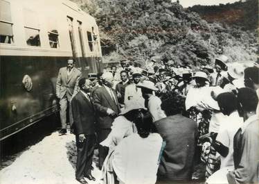 PHOTO ORIGINALE / PHOTO DE PRESSE / MADAGASCAR "Le Voyage du Président Houphouet Boigny"