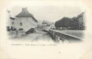 73 Savoie CPA FRANCE 73 "Chambéry, vieilles maisons sur la Leysse"