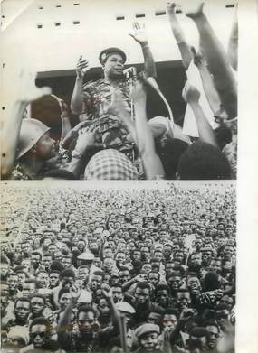 PHOTO ORIGINALE / PHOTO DE PRESSE / DAHOMEY "Après le coup d'Etat au Dahomey, le colonel SOGLO"