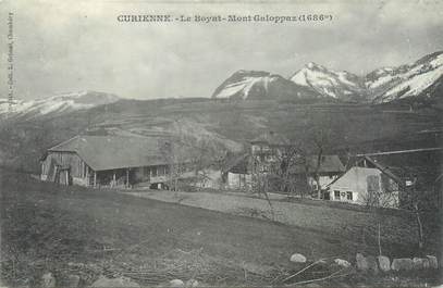 CPA FRANCE 73 "Curienne, le Boyat Mont Galoppaz"