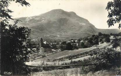 CPSM FRANCE 73 "Saint Pierre de Curtille, l'église et vue générale"