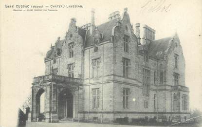 CPA FRANCE 33 "Cussac, château Lanessan"