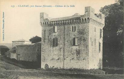 CPA FRANCE 33 "Clairac, château de la Salle"