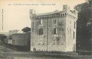 33 Gironde CPA FRANCE 33 "Clairac, château de la Salle"
