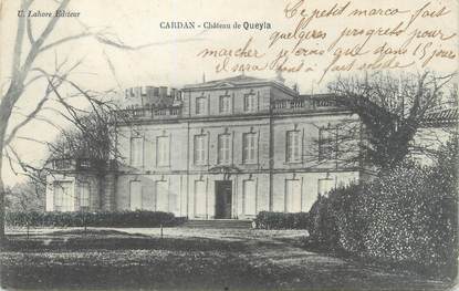 CPA FRANCE 33 "Cardan, château de Queyla"