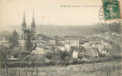 CPA FRANCE 33 "Branne, vue générale"