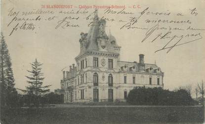 CPA FRANCE 33 "Blanquefort, château Puyastruc Belmont"