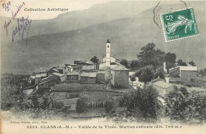 / CPA FRANCE 06 "Clans, vallée de la Tinée"