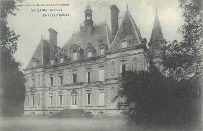 CPA FRANCE 33 "Valeyrac, château Sipian"