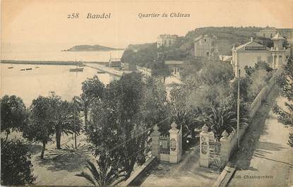 CPA FRANCE 83 "Bandol, quartier du Château"