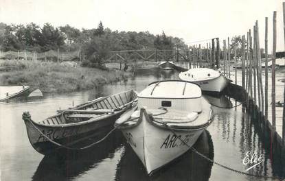 CPSM FRANCE 33 "Cassy Les Bains, un coin du port"