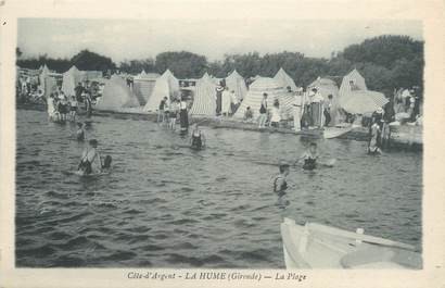 CPA FRANCE 33 "La Hume, la plage" / BAIGNEURS