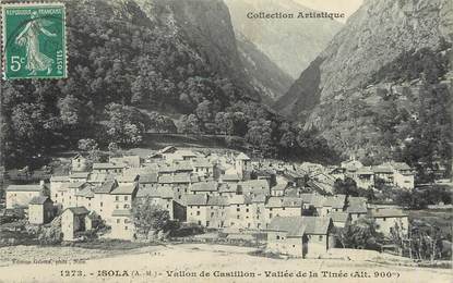/ CPA FRANCE 06 "Isola, vallon de Castillon, vallée de la Tinée"