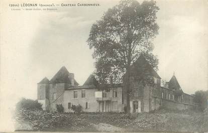 CPA FRANCE 33 "Léognan, château Carbonnieux"