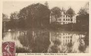 33 Gironde CPA FRANCE 33 "Guitres, château Déroc et rives de l'Isle"