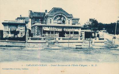 CPA FRANCE 33 "Lacanau Océan, grand restaurant de l'Etoile d'Argent"