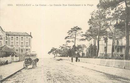 CPA FRANCE 33 "Moulleau, le casino, la grande rue conduisant à la plage"