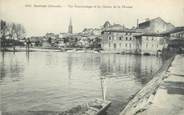 33 Gironde CPA FRANCE 33 "Coutras, vue panoramique et les chutes de la Dronne "