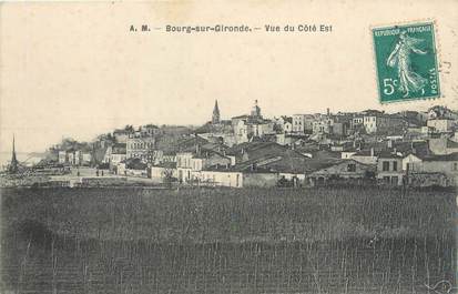 CPA FRANCE 33 "Bourg sur Gironde"