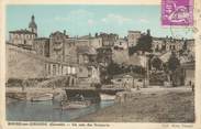 33 Gironde CPA FRANCE 33 "Bourg sur Gironde, un coin des remparts"