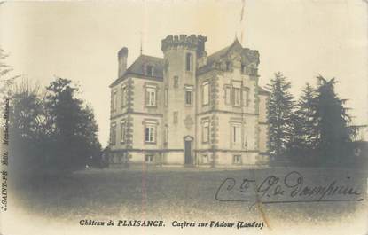 CPA FRANCE 40 "Cazères sur l'Adour, château de Plaisance"