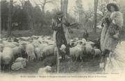 40 Lande CPA FRANCE 40 "Landes, berger et bergère landais sur leurs échasses"