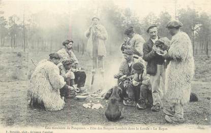 CPA FRANCE 40 "Fête des Bergers Landais dans la Lande"