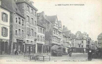 / CPA FRANCE 22 "Lannion, place du centre"