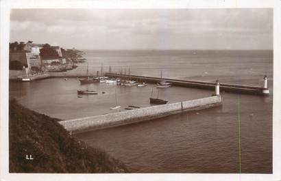 CPSM FRANCE 56 "Belle Ile en Mer, les môles et l'avant port"