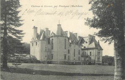 CPA FRANCE 56 "Château de Kéronic, par Pluvigner"