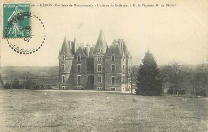 CPA FRANCE 56 "Hénon, château de Bellevue"