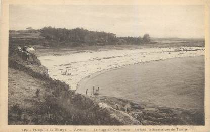 CPA FRANCE 56 "Arzon, la plage de Kerjouanno"