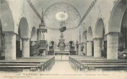 CPA FRANCE 56"'Ile aux Moines, intérieur de l'église"