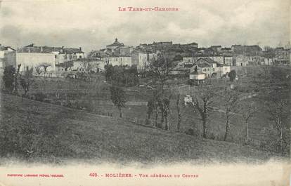 / CPA FRANCE 82 "Molières, vue générale du centre"