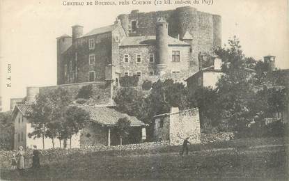 CPA FRANCE 43 "Château de Bouzols près Coubon"