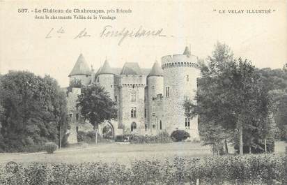 CPA FRANCE 43 "Le Château de Chabreuges"