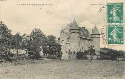 CPA FRANCE 43 "Le Château de Faugère"