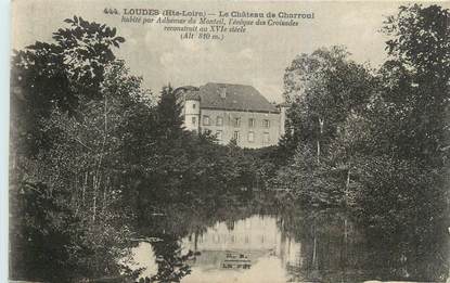 CPA FRANCE 43 "Loudes, le château de Charroul"