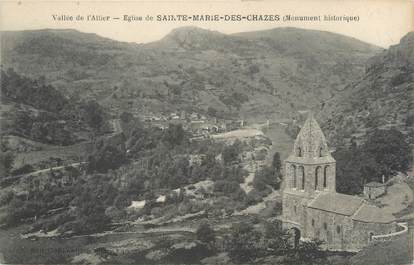 CPA FRANCE 43 "Eglise de Sainte Marie des Chazes"