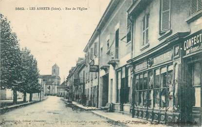 / CPA FRANCE 38 "Les Abrets, rue de l'église"