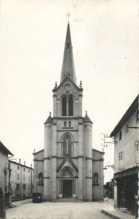 CPSM FRANCE 43 "Bas en Basset, l'église"