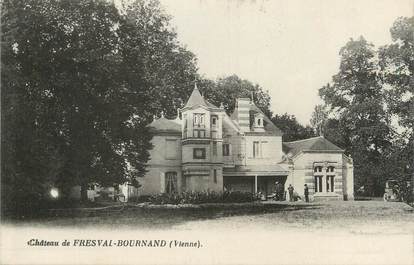 CPA FRANCE 86 "Château de Fresval Bournand"