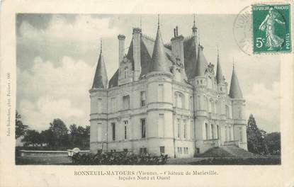 CPA FRANCE 86 "Bonneuil Matours, château de Marieville"